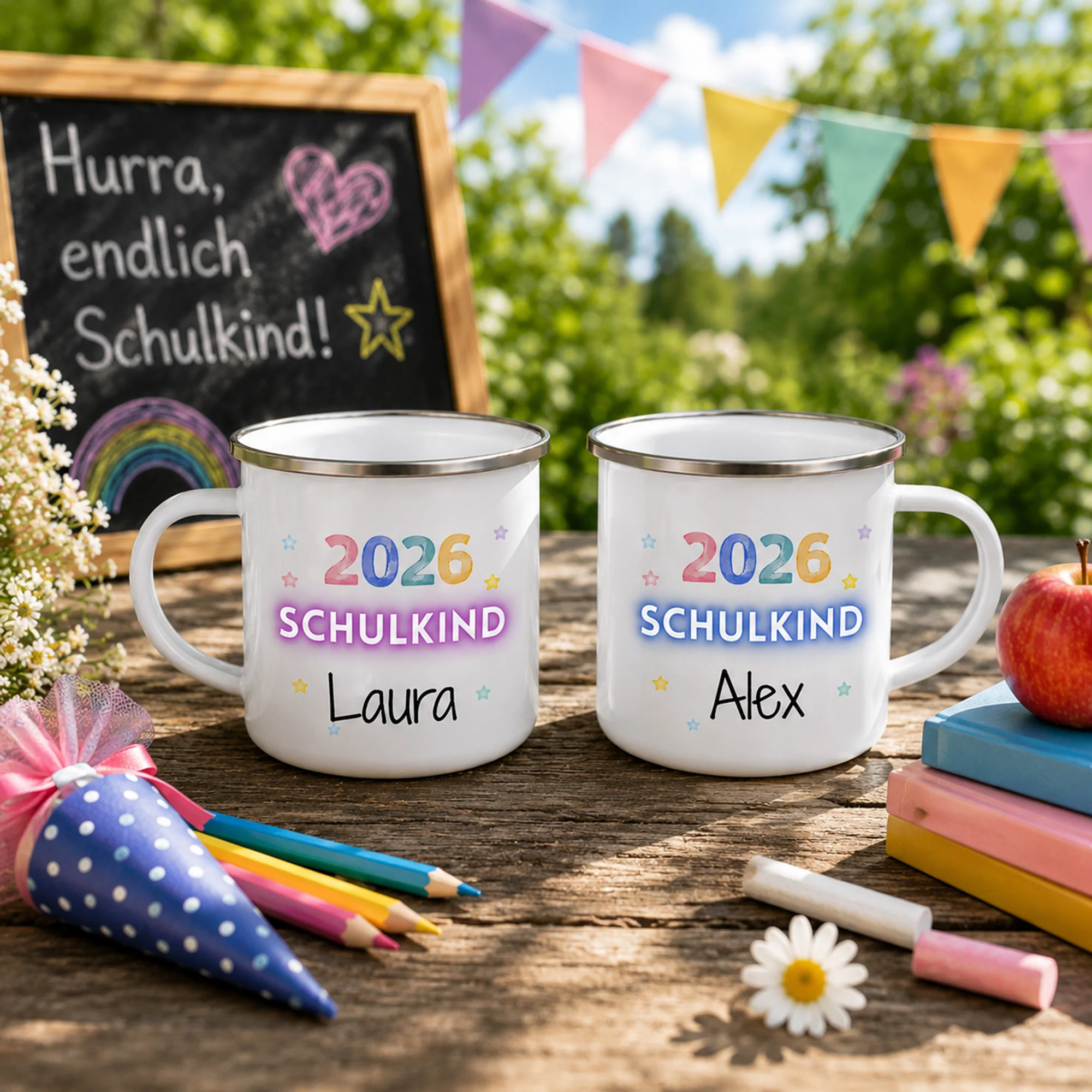 Geschenk Empfänger Schulkind